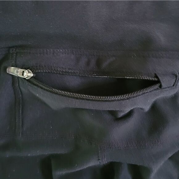 Nike Women's Black Dri-FIT Leggings Running Capris - Picture 8 of 15